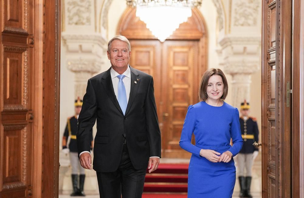 Maia Sandu i-a mulțumit lui Klaus Iohannis pentru sprijinul oferit RM pe durata mandatului: RM a avut un prieten de nădejde