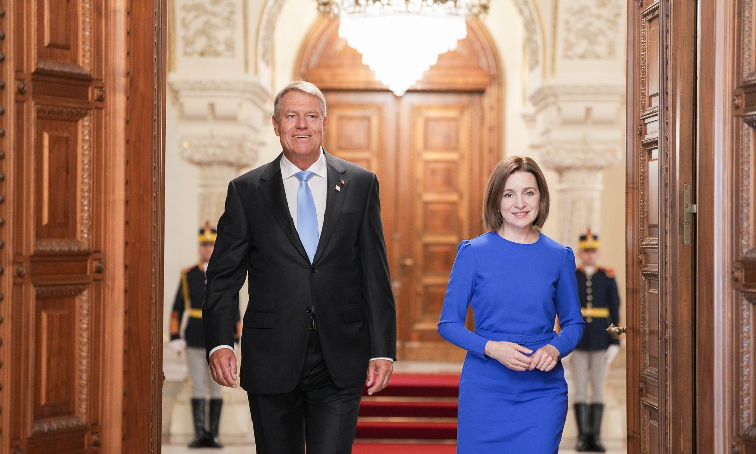 Maia Sandu i-a mulțumit lui Klaus Iohannis pentru sprijinul oferit RM pe durata mandatului: RM a avut un prieten de nădejde