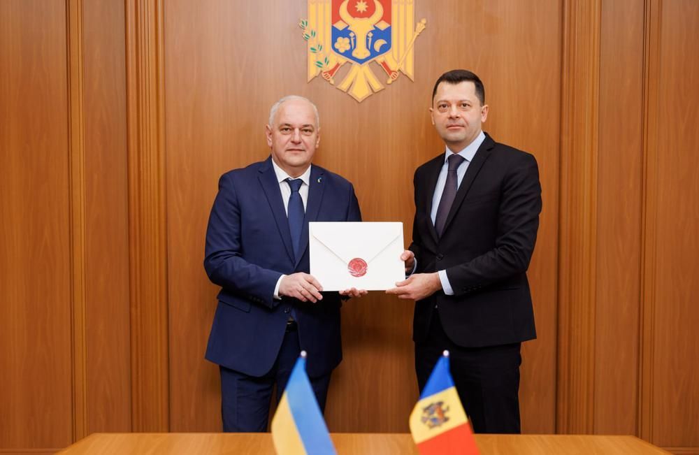 Ambasadorul agreat al Ucrainei la Chișinău a prezentat copiile scrisorilor de acreditare. Mesajul transmis de ministrul de Externe, Mihai Popșoi